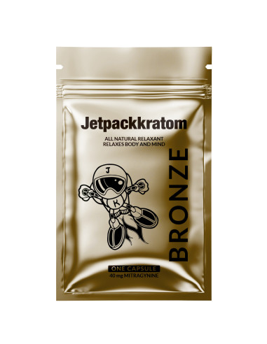 Kratom BRONZE 40mg Extract - Capsules