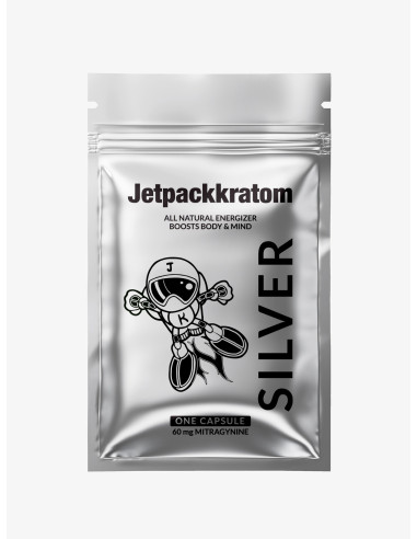 Kratom SILVER 60 mg extract capsules
