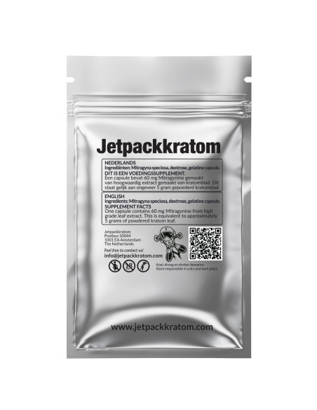 Kratom SILVER 60 mg extract capsules Kratom SILVER 60 mg extract capsules